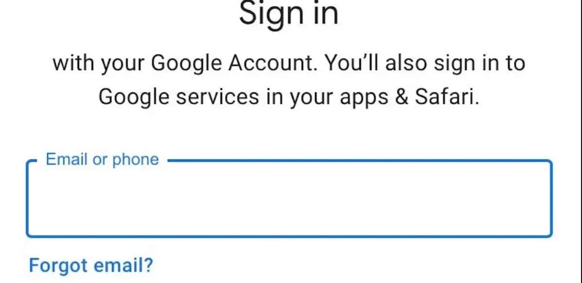 Ganti Password Gmail Gmail Android