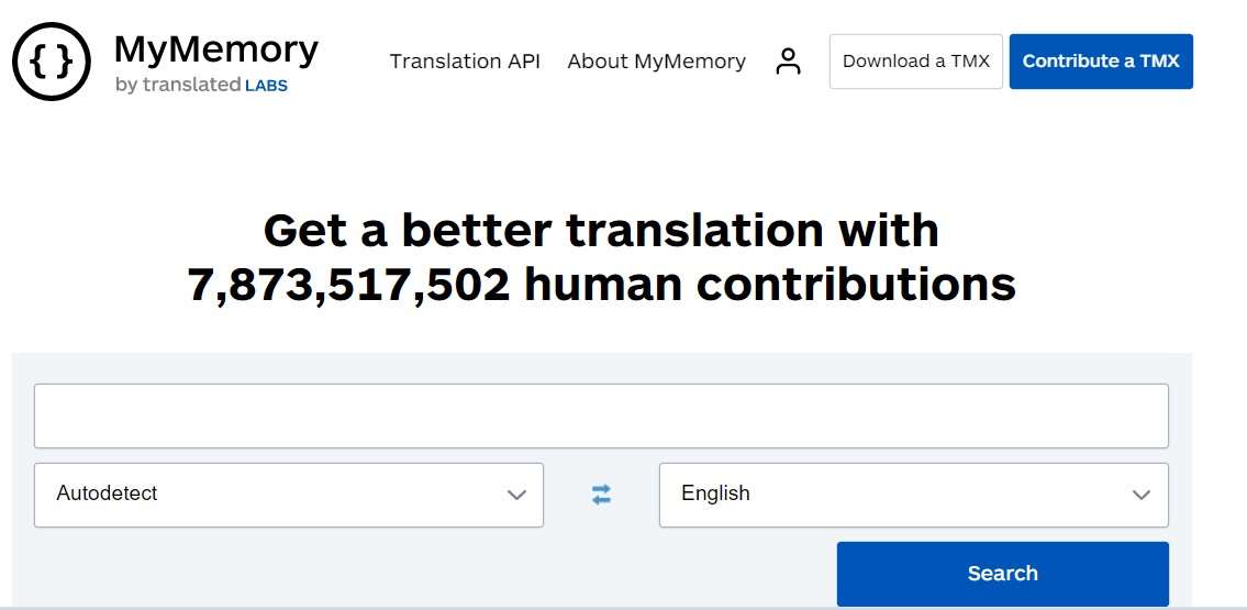 MyMemory Translation