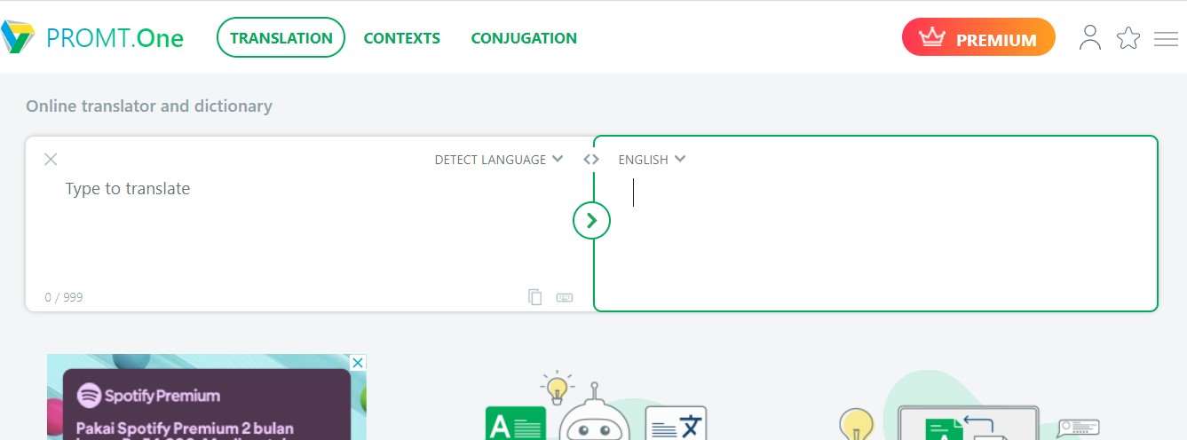 PROMT Online Translator