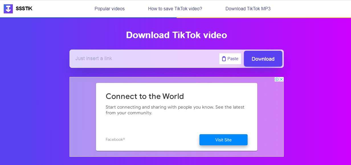 SSS Tik Tok SssTik.io