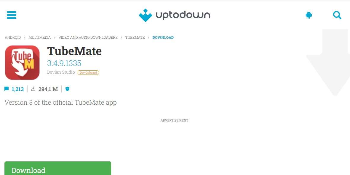 Snaptube Apk Download TubeMate