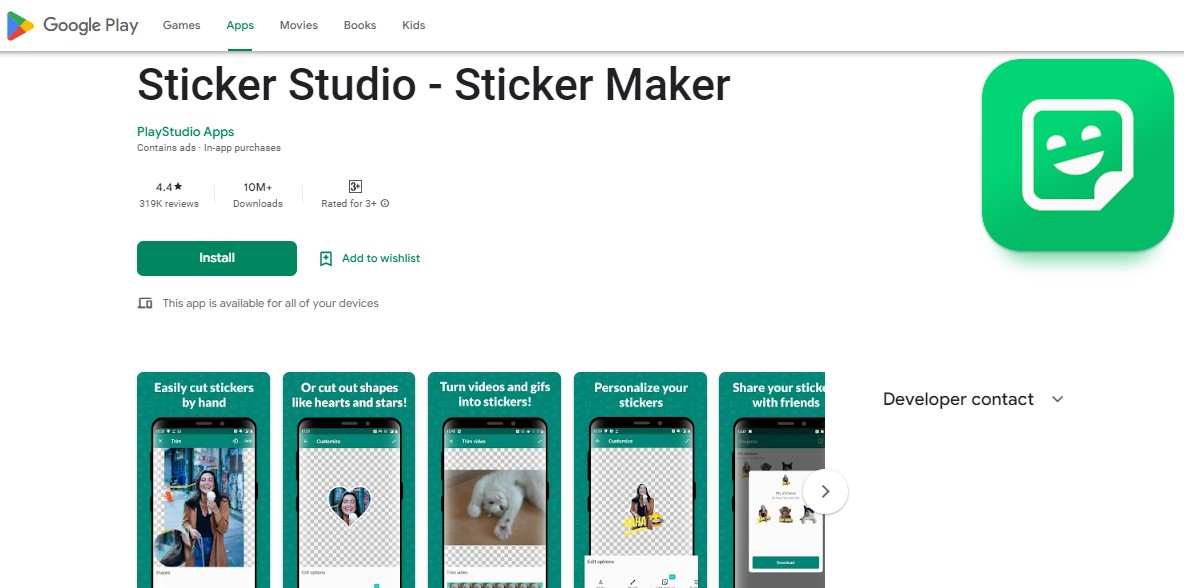 Stiker WA Sticker Studio - Sticker Maker