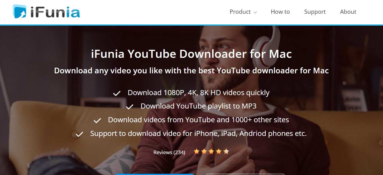 iFunia YouTube Downloader for Mac