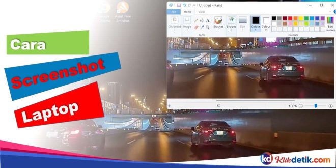 Cara Screenshot Laptop