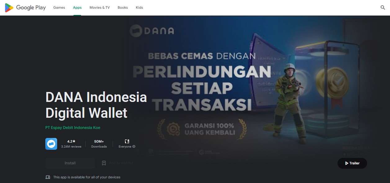 DANA Indonesia Digital Wallet Android