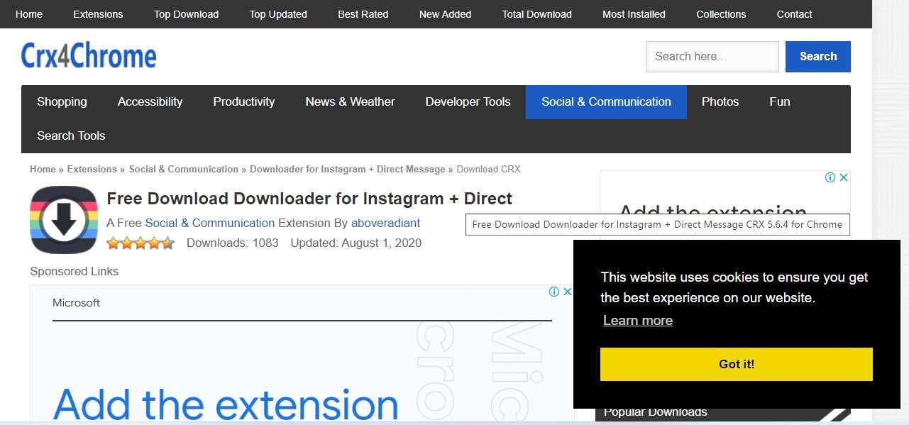 Download Postingan IG Downloader for Instagram + Direct Message