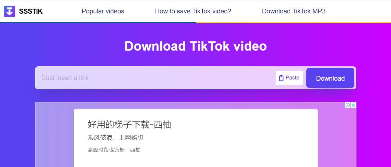 Download TikTok Mp4 Sstiktok