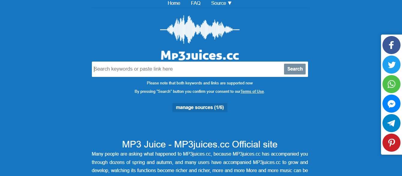 MP3Juices.CC Home