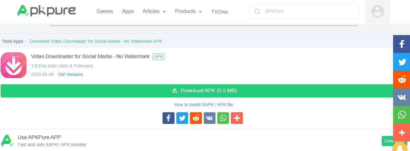 TikTok Mp3 Downloader Video Downloader for Social Media