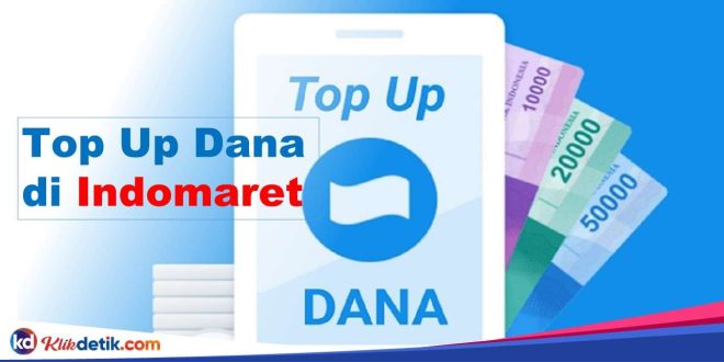 Top Up Dana di Indomaret