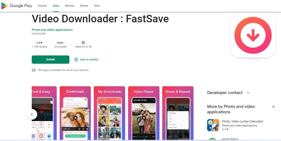 Video Downloader FastSave