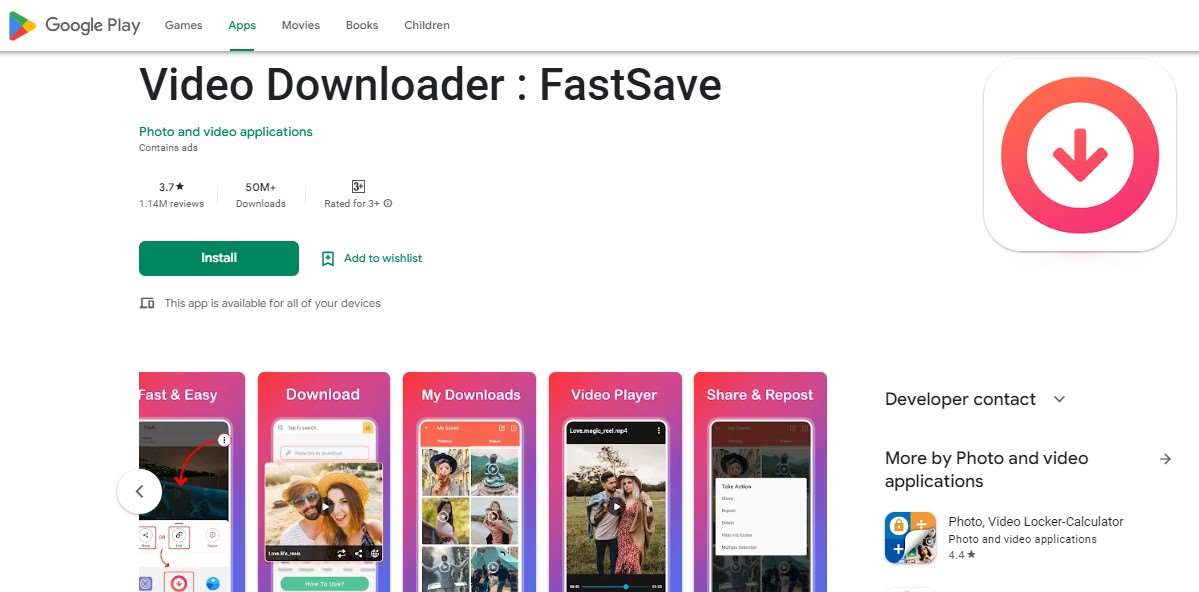 Video Downloader FastSave
