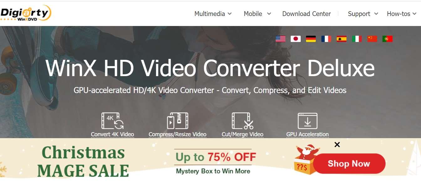 WinX HD Video Converter Deluxe