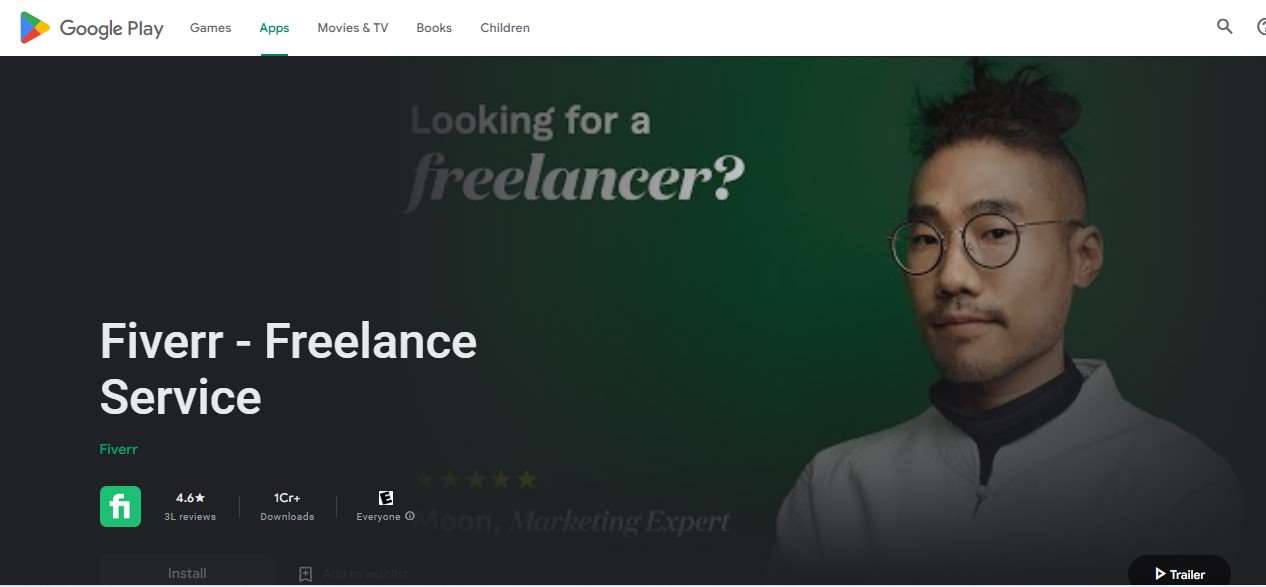 Aplikasi Penghasil Uang Resmi dari Pemerintah Fiverr