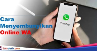 Cara Menyembunyikan Online WA