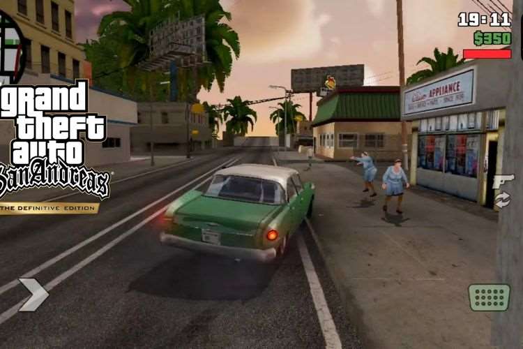 GTASA Mobil Hijau