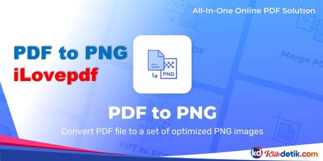 PDF to PNG iLovepdf