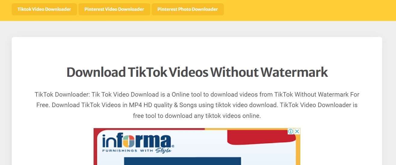 Pengunduh Video Tik Tok Expert PHP