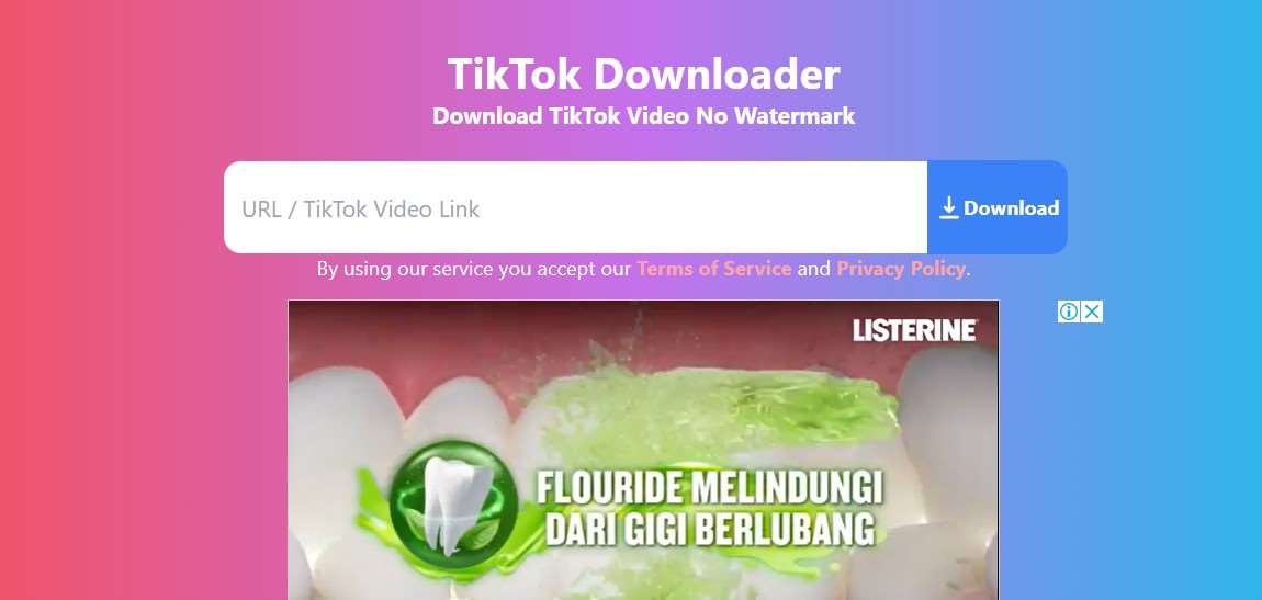 Salin link TikTok Unduh TikTok