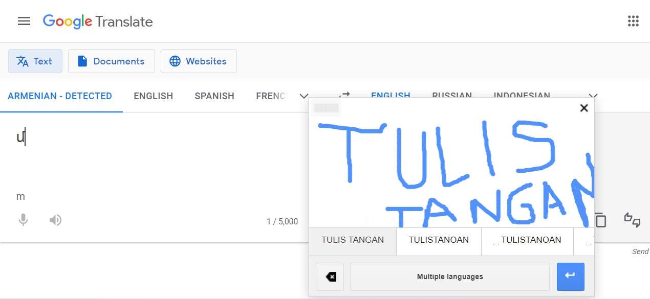 Tulis Tangan