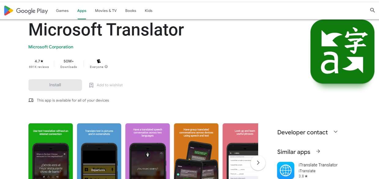 Web Translate Terbaik Microsoft Translator