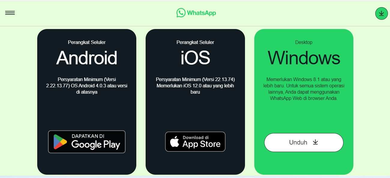 Whatsapp Windows WA Windows