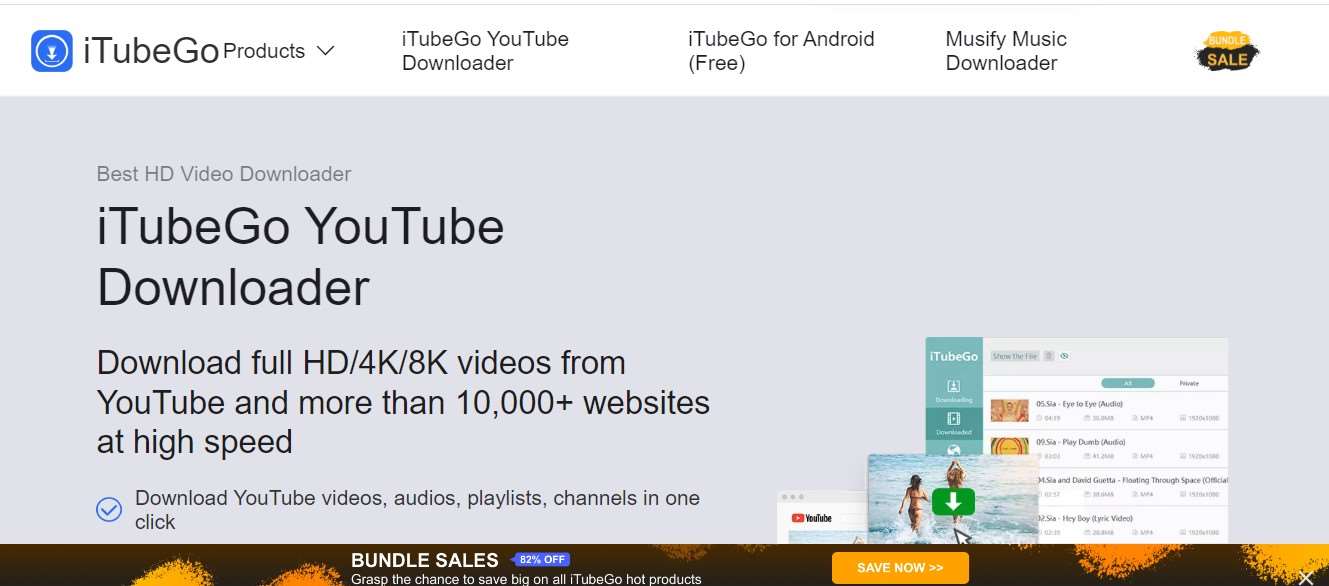 iTubeGo YouTube Downloader