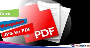 Cara Mengubah JPG ke PDF