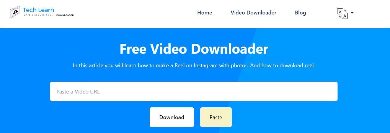 Free Video Downloader The Tech Learn