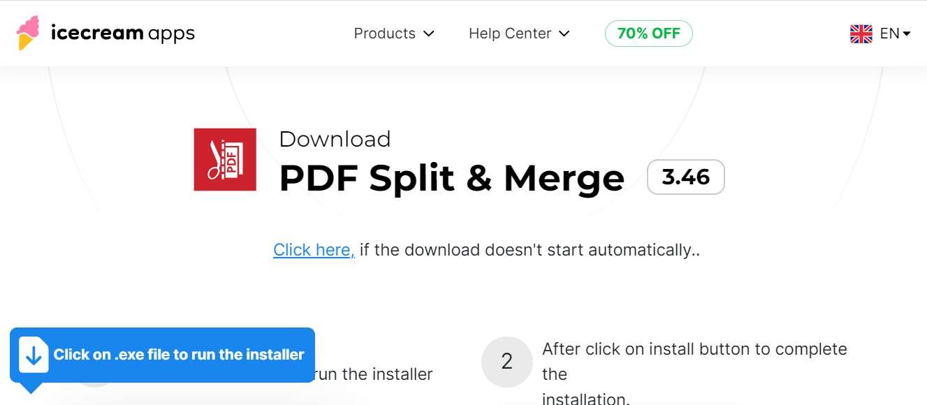 Icecream PDF Split & Merge