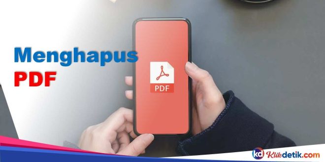 Menghapus PDF