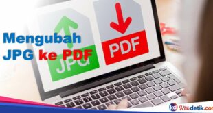 Mengubah JPG ke PDF