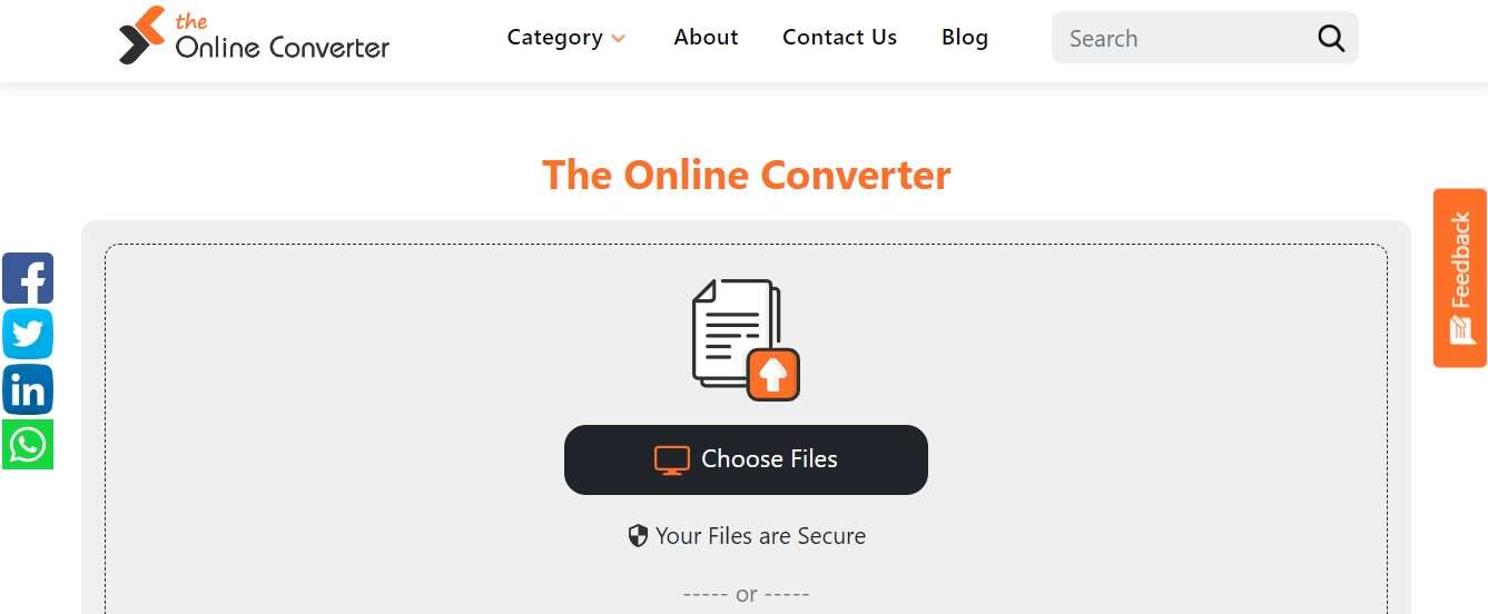 Mengubah JPG ke PDF The Online Converter