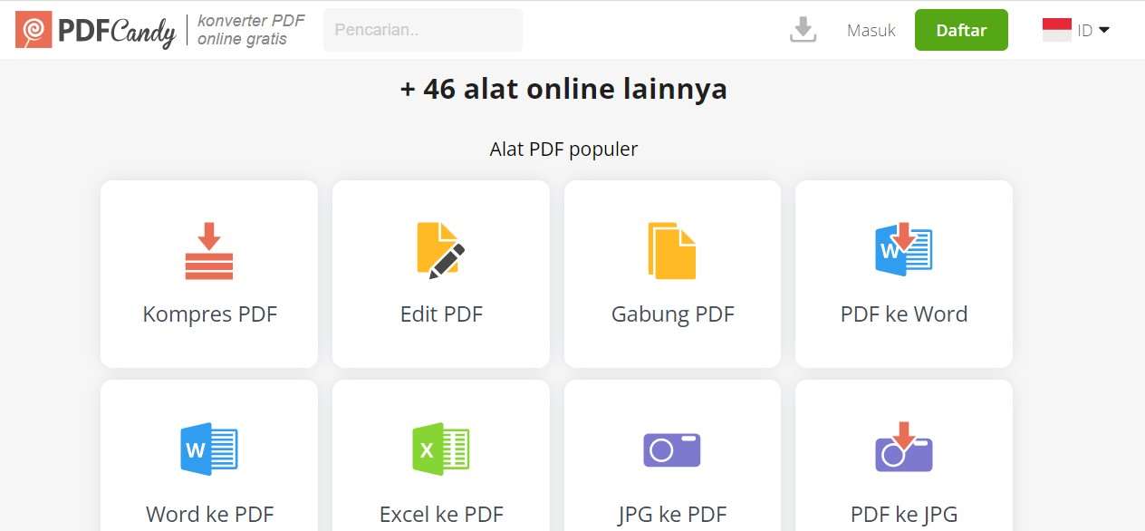 Merubah PDF Menjadi Word Ubah PDF