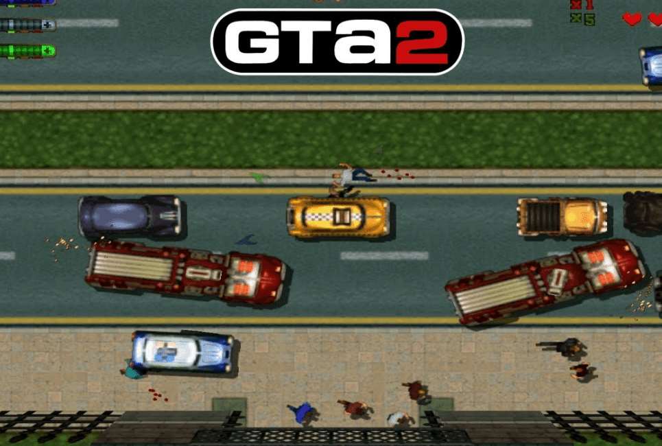 Paspor GTA PS2 Grand Theft Auto II GTA 2
