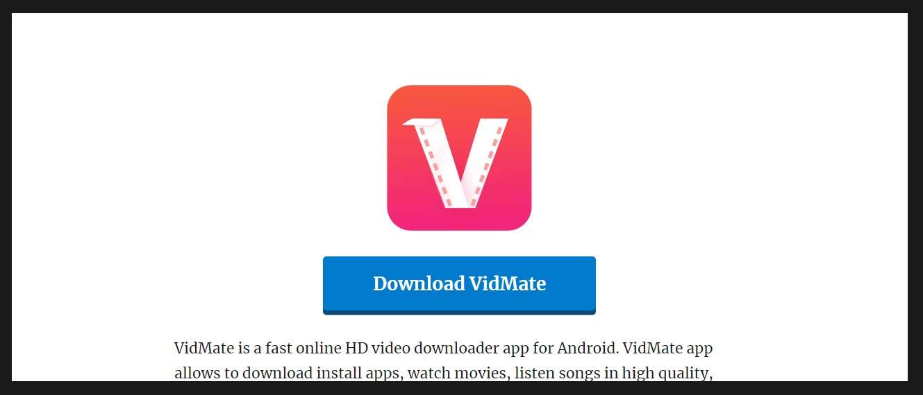 SS Youtube Mp3 VidMate