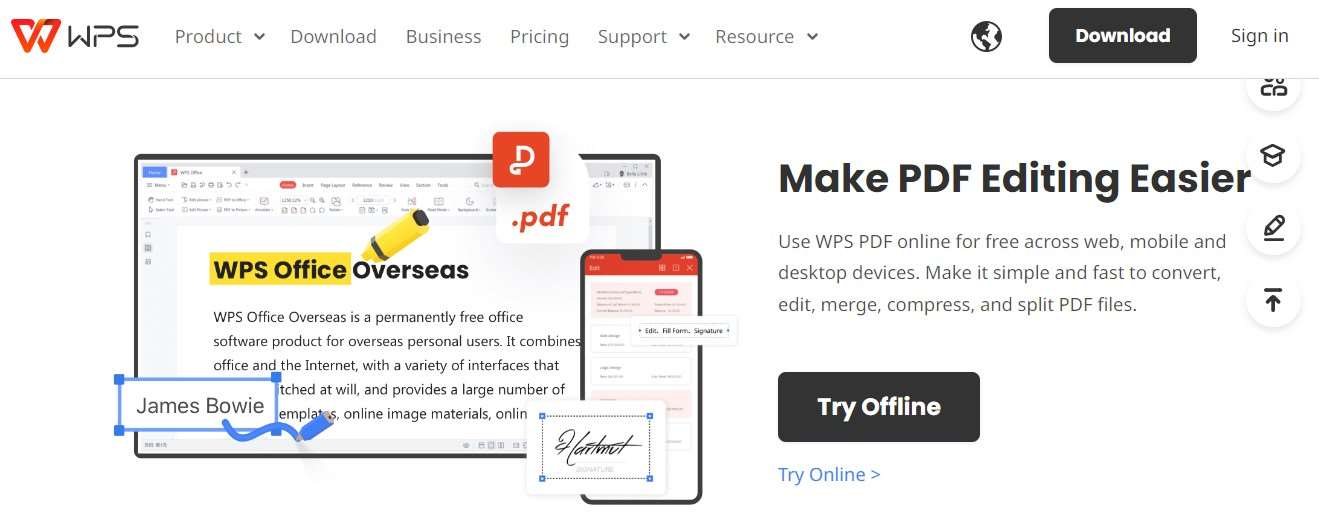 WPS Office Download WPS PDF