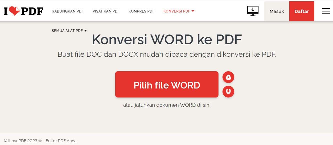 Word ke PDF