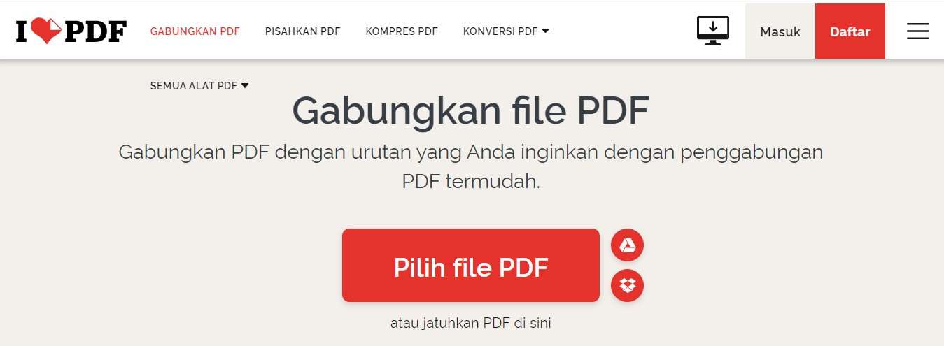 i Love PDF Gabung PDF Gabungkan PDF