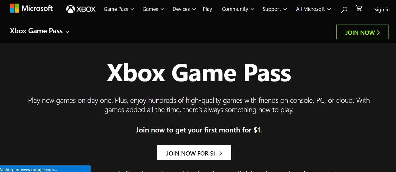 xBox Game Pass