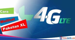 Cara Melihat Paketan XL