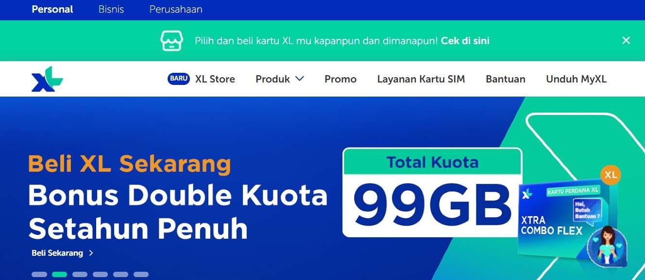 Cara Melihat Paketan XL di Website