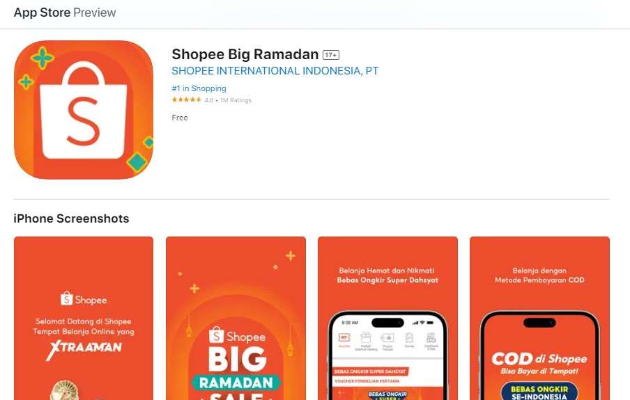 Download Shopee iOS