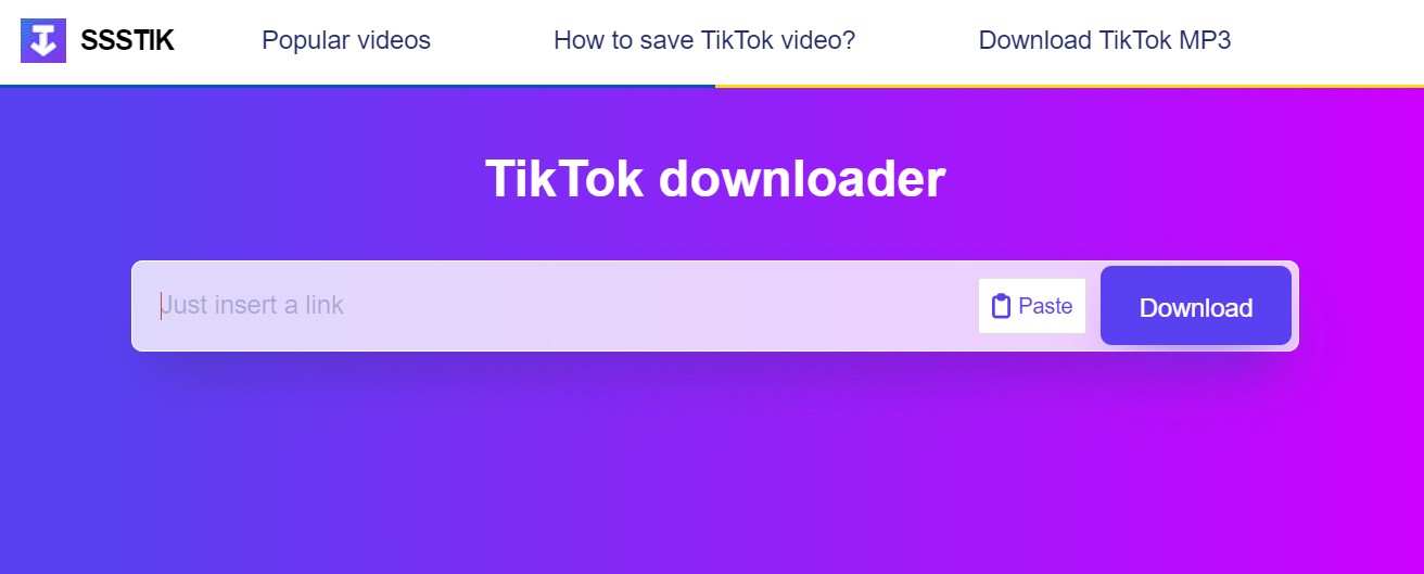 Download TikTok SSSTik