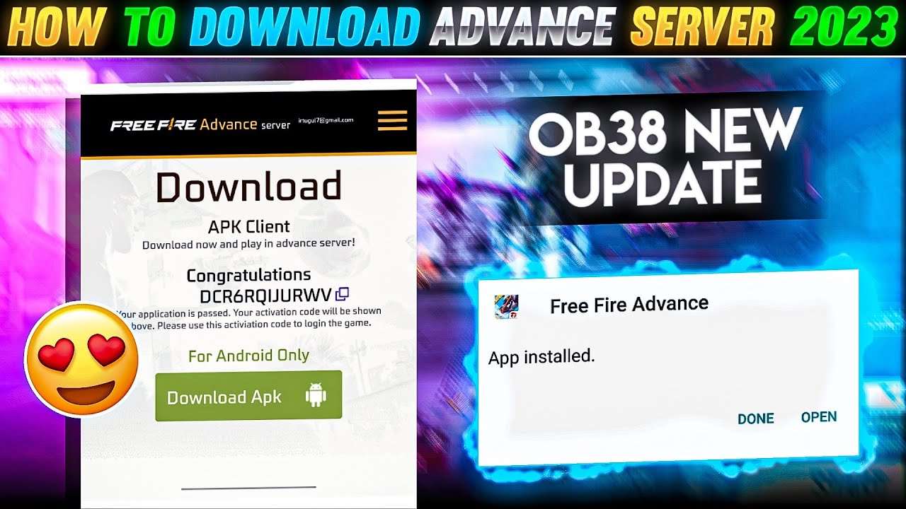 Free Fire Advance Server Aturan