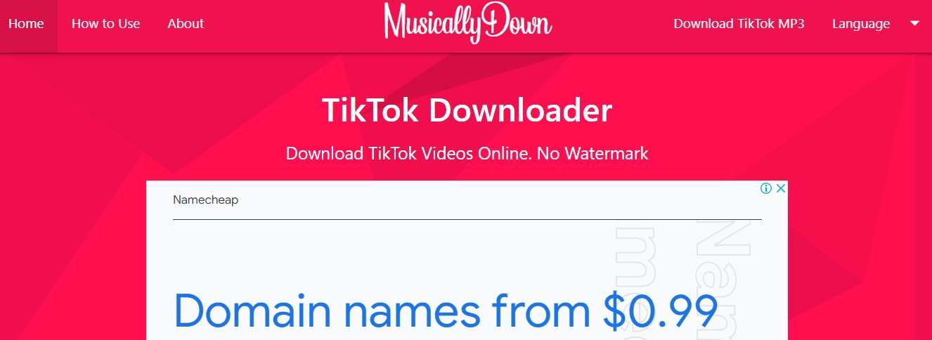 Pengunduhan Tik Tok MusicallyDown