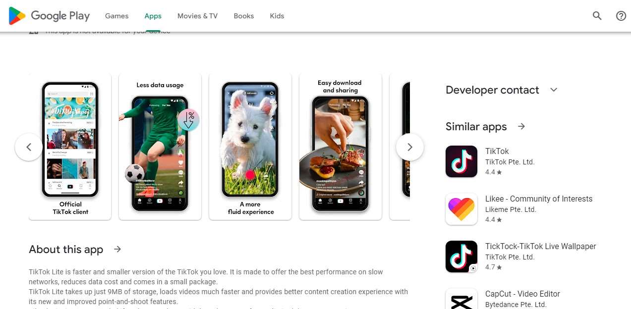 Apk Tik Tok Lite. TT Lite Kesimpulan