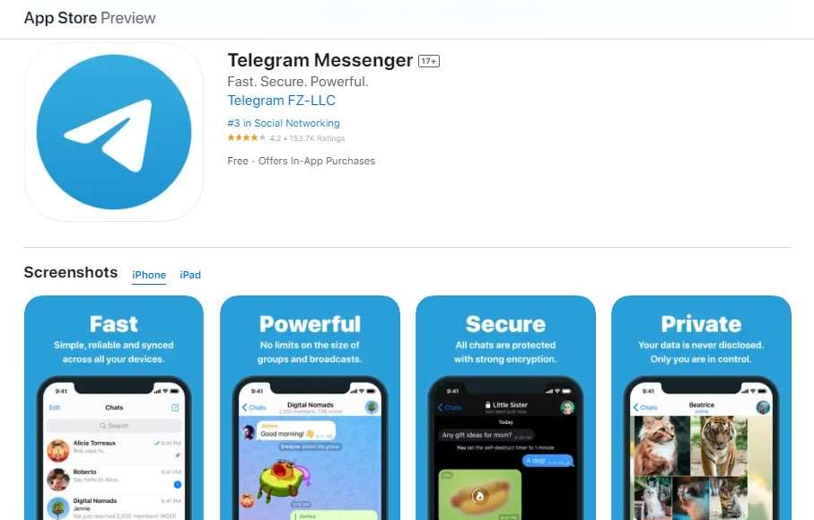 Telegram Web Login Telegram iOS