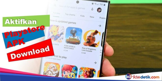 Aktifkan Play Store Apk Download