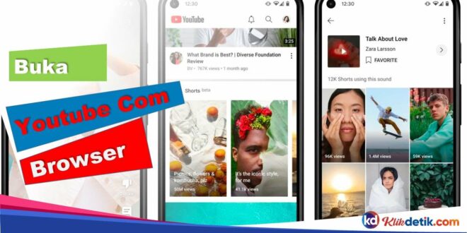 Buka Youtube Com Browser